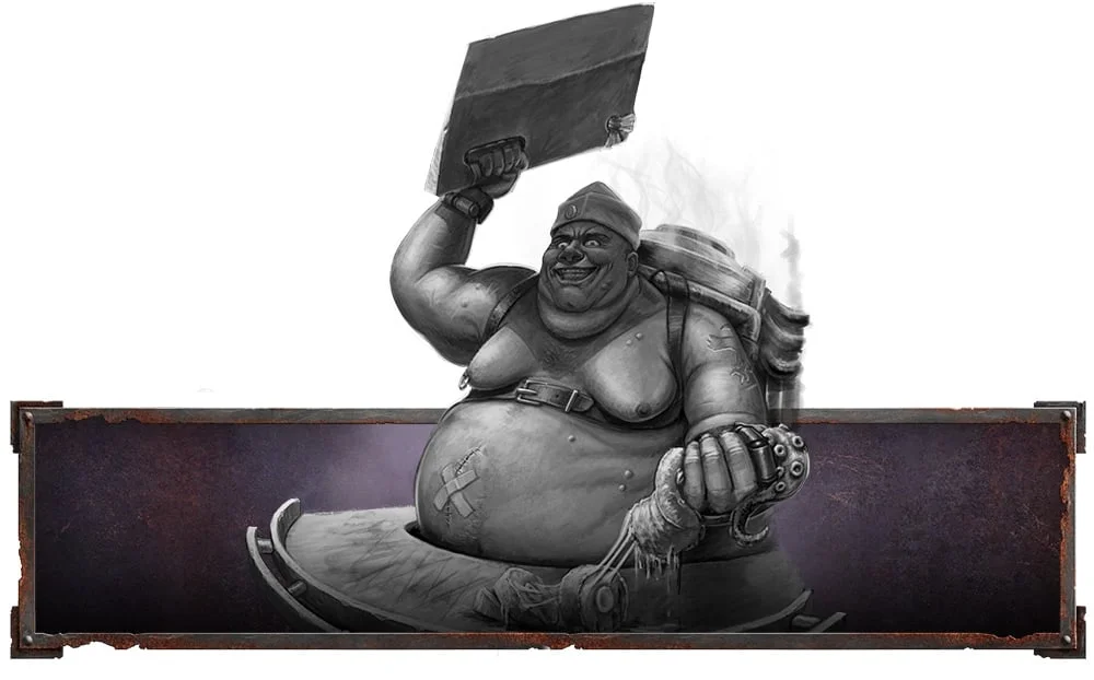 Dale a tu grupo algunas comodidades hogareñas al estilo Underhive con Slopper y Scabber