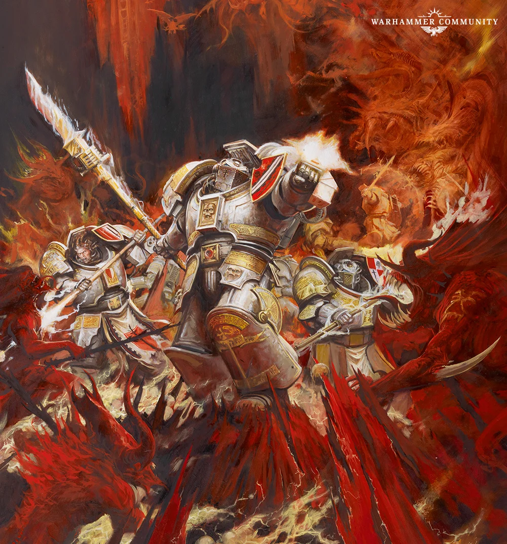 El arte de Warhammer a través de los años: Caballeros Grises