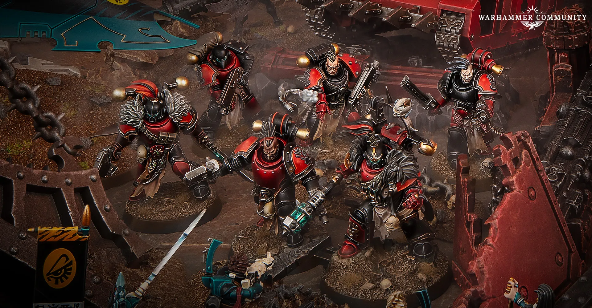 Hojas de datos de los Corsarios Rojos