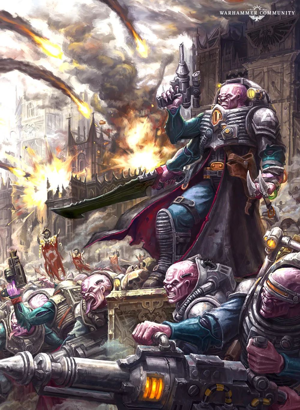 Las ilustraciones más clásicas e inónicas de los Culto Genestealer