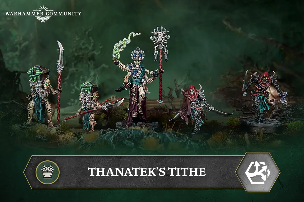 Primeras reglas de los Diezmos de Thanatek para Warhammer Underworlds: Embergard