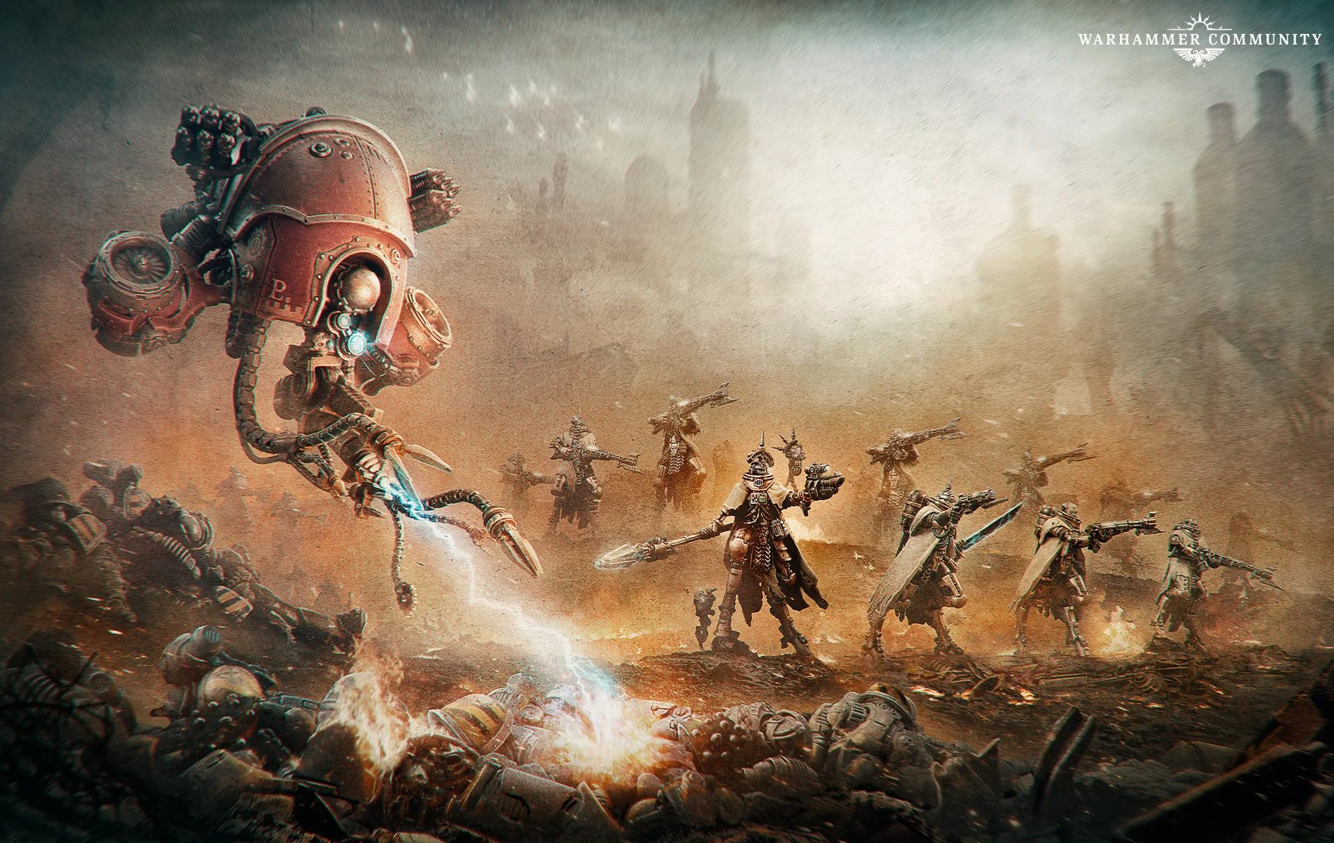 Los Skitarii son los cazadores de élite del Mechanicum, pero ¿qué los hace tan especiales?